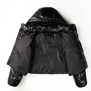 Chaqueta Corta Acolchada de Moda para Mujer, Chaqueta Acolchada Ligera Personalizada al por Mayor para Mujer con Servicio OEM - Product Image 4