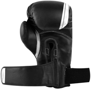 Gants de boxe MMA en cuir et polyester de haute qualité en gros, respirants, couleurs personnalisées, logo unisexe, entraînement professionnel, sparring - Product Image 5