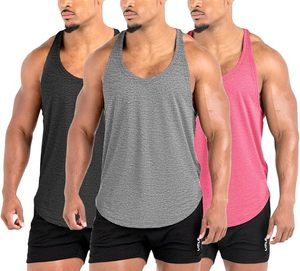 Custom Designs Men's Plus Size Breathable Fitness <b>Vest</b> Tank Top Personalized Muscle Fit <b>Stringer</b> Singlet with Your Logo Text - Product Image 1