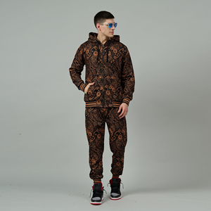 Sweat-shirt décontracté à capuche en polaire polyester tendance, sublimation, usine OEM, étiquette privée, streetwear tendance, toucher doux, séchage rapide - Product Image 1