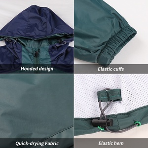 Chaqueta Deportiva para Hombre, Cortavientos de Doble Capa, con Bloques de Color Personalizados - Product Image 6