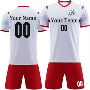 Uniformes de Fútbol Personalizados Unisex de Alta Calidad, Conjuntos de Camisetas de Fútbol para Clubes Deportivos, Uniformes para Adultos, Tallas Grandes, Manga Corta, 100% - Product Image 5