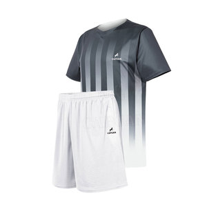 Costume uniforme de football respirant blanc de Style classique séchage rapide avec des ensembles de vêtements d'équipe pour hommes de couleur personnalisée pour une utilisation pratique - Product Image 4