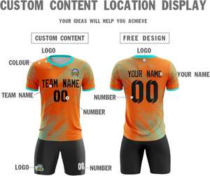 High Quality Custom Sports Jersey Latest Football Jersey Designs New <b>Model</b> Printed Logo <b>Adults</b> Cheap Soccer Team Wear - Product Image 3