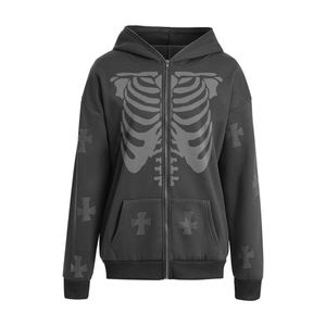 เสื้อฮู้ดผู้ชายประดับเพชรเทียม รุ่นยอดนิยมสำหรับฤดูหนาว ผลิตจากผ้าฝ้ายคุณภาพสูง น้ำหนักเบา ระบายอากาศได้ดี เป็นมิตรต่อสิ่งแวดล้อม สวมใส่ง่าย สไตล์ลำลอง - Product Image 6