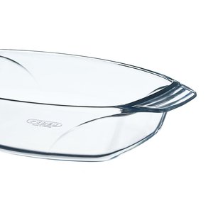 Plat à four ovale en verre borosilicate transparent Pyrex 411B000 7646 (35x24x7cm) - Product Image 2