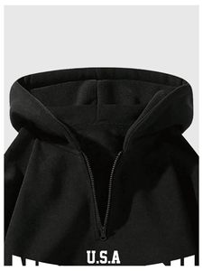 Sudaderas con Capucha de Manga Larga, Colección de Invierno, Sudaderas con Media Cremallera en la Mejor Calidad de Material - Product Image 5