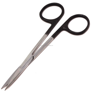 Tijeras Iris Rectas de Acero Inoxidable, Kit Quirúrgico Oftálmico Microquirúrgico, Manual, para Clínica ORL y Hospital, Certificado CE ISO13485 - Product Image 2