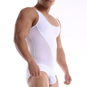 Camiseta de lucha libre personalizada talla grande camiseta de lucha libre sin espalda de neopreno para hombres sublimada bebé - Product Image 2