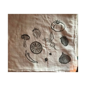 On Demand Customization High Quality 100% Organic Cotton <b>Kitchen</b> Cleaning Tea Size Towels From India Hot Sale Souvenir Towels - Product Image 1