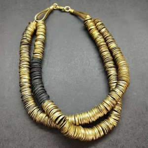 De exportador/fabricante indio CRAFTED TREASURES presenta collar de madera colorido para usar fiesta de ceremonia de compromiso - Product Image 1