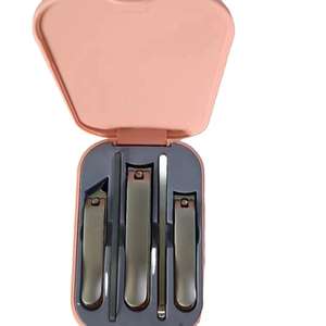 Herramientas para el cuidado de las uñas de acero inoxidable 5 en 1 al por mayor, nuevo juego de manicura y pedicura con cortaúñas, herramientas de maquillaje personal - Product Image 1