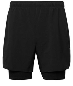 Shorts de sport élégants pour hommes, taille haute élastique, pour activités de plein air, gym, yoga, longueur genou, en Spandex/Polyester, respirants et à séchage rapide - Product Image 2