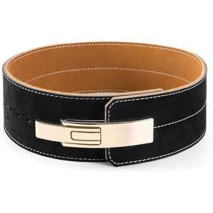 Grey Camouflage Cowhide <b>Weight</b> <b>Lifting</b> Lever <b>Belt</b> Custom Non-Slip High Quality Unisex 10mm Thick Powerlifting Back Support <b>Belt</b> - Product Image 3