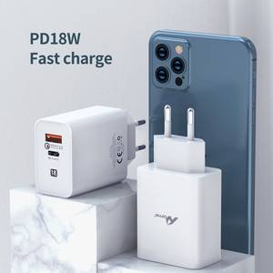 Adaptateur USB Type-C à Charge Rapide PD 20W 3A TC-135 Charge Super Rapide pour Écouteurs Mobiles QC3.0 Compatible EU US UK Sockets - Product Image 2