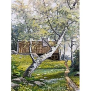 Dipinti a Olio Fatti a Mano su Tela 36x24 Pollici 100% Moderni Ritratti e Paesaggi Decorazione Murale 3D per Casa e Soggiorno - Product Image 4