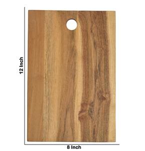 เขียงสี่เหลี่ยมพรีเมียมพร้อมรูแขวน ดีไซน์หนา แข็งแรง ทนทาน สำหรับหั่น ตัด แบ่งเสิร์ฟ และตกแต่งห้องครัวอย่างมีสไตล์ - Product Image 6