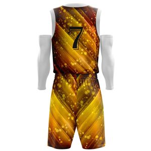 High Quality Reversible <b>Basketball</b> Jersey Full Sublimation Breathable Plus <b>Size</b> Design for Summer Sports - Product Image 3