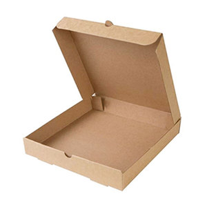 Caja de pizza de tamaño impreso personalizado para pizza comida para llevar embalaje diseño personalizado logotipo impreso pizza de cartón rectangular a granel - Product Image 4