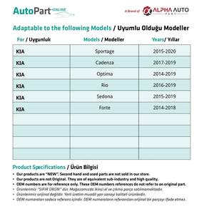 Clip para Capó Compatible con Hyundai, Kia - Product Image 3