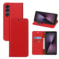 Nouvelle arrivée : Étui portefeuille pliable en TPU+PU pour téléphone portable avec emplacements pour cartes et logo personnalisable pour S25