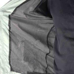 Nouveau design coupe-vent respirant pour hommes vestes à glissière pas cher prix personnalisé 2025 meilleur design coupe-vent vestes à glissière - Product Image 6