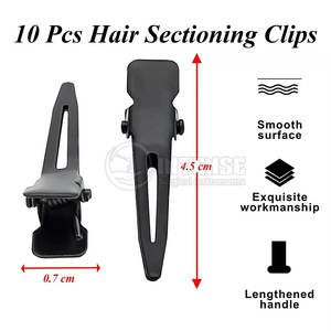 Kit d'outils d'extension de cheveux en acier inoxydable de vente chaude-Options personnalisables légères et réutilisables de la meilleure qualité - Product Image 5