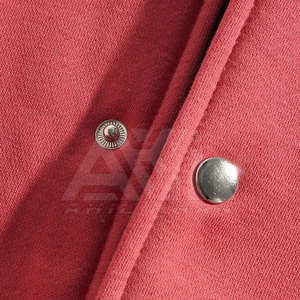 Chaquetas Letterman Ligeras de Alta Calidad Fabricadas en Pakistán, Frente Abierto, Transpirables, Mezcla de Lana Ecológica, Diseño OEM - Product Image 4