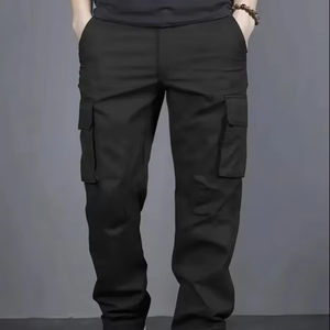 Men's Casual Jogger Pants Relaxed Fit Formal Pants Drawstring Sweatpants <b>Hiking</b> Outdoor Twill Sport Pants - Product Image 1