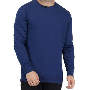 OEM personnalisé de haute qualité grande taille sweats pour hommes 100% bleu marine coton polaire brodé conception de poche pour les ensembles de maison d'hiver - Product Image 2