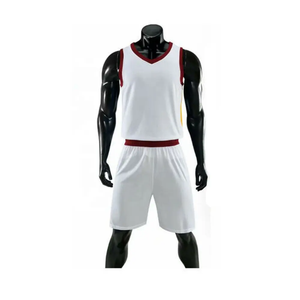 Ensemble maillot et short de basket-ball sans manches uniforme d'équipe personnalisé pour hommes Kit ODM imprimé par sublimation fournisseur de vêtements de sport en gros - Product Image 4
