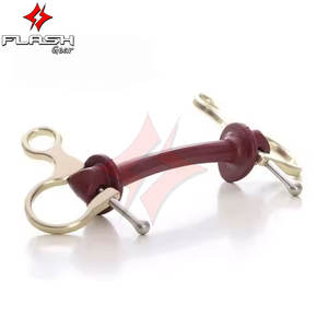 Fait sur mesure Finntack Bristol demi-joue embout de conduite rembourrage doux en acier inoxydable de haute qualité allemand argent anneau lâche culotte - Product Image 2