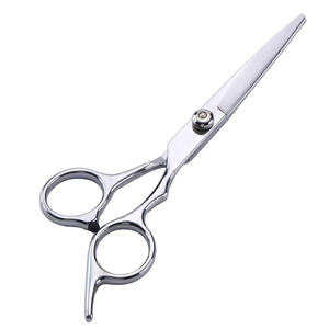 Ciseaux professionnels pour la coupe des cheveux, lame en acier inoxydable 4Cr13, manche en acier inoxydable, longs, pour droitiers, usage en salon, Morgans - Product Image 5