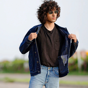 100% Cotton <b>Denim</b> <b>Jackets</b> Men Casual Solid Color Pocket Thin <b>Jacket</b> For Men Style High Quality Clothing <b>Denim</b> <b>Jacket</b> For Man - Product Image 3