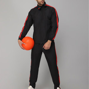 Two Piece Tracksuit for Men for Daily Activities Casual Tracksuit Set for Men with <b>Zip</b> <b>Up</b> <b>Jacket</b> - Product Image 1