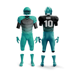 Tenues de football américain personnalisées 2025, maillots élégants et respirants à manches courtes, entièrement personnalisables, broderie, sublimation, grandes tailles - Product Image 5