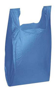 Vente en gros de t-shirts en plastique multicolores personnalisables, sacs à provisions, sacs d'emballage de vêtements pour magasins de vêtements - Product Image 5
