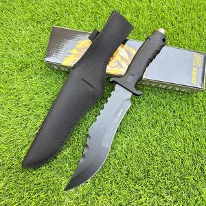 سكين TS012B خارجي متين ثابت مانع للانزلاق بمقبض للبقاء على قيد الحياة للتخييم مع غمد نايلون EDC - Product Image 5