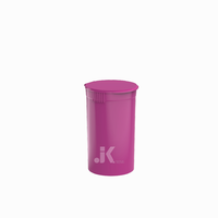 Envase con Tapa Abatible para Pastillas, Botella a Prueba de Niños de 19 Dram, Envase de Plástico Personalizado, Soluciones de Empaque JK Ho Chi