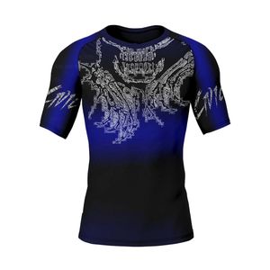 OEM ODM Lightweight Half Sleeve Compression <b>Rash</b> <b>Guard</b> Custom Sublimation Fabric MMA Jiu Jitsu <b>BJJ</b> Use <b>Rash</b> <b>Guards</b> - Product Image 5