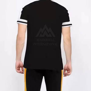2025 Low Moq Pocket Style Men T Shirt And Trouser Set Nuevo estilo Custom Fabric Men T Shirt And Trouser Set - Product Image 4