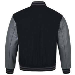 Blouson matelassé à capuche pour homme, style baseball universitaire, avec option de logo personnalisé, en toile, col montant, design personnalisé - Product Image 6
