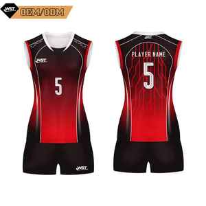 Maillot de volley-ball d'équipe imprimé de logo personnalisé dernière conception personnalisable vêtements en gros - Product Image 4
