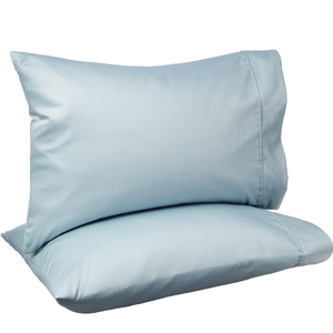 Qualité supérieure 2025 nouveau Design 100% coton taies d'oreiller lit taie d'oreiller gris taies d'oreiller en gros conception OEM - Product Image 1