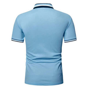 Camiseta Polo de Golf Personalizada OEM por Sublimación, Camiseta Polo de Oficina de Poliéster y Algodón, Corte Estándar, Camiseta Polo de Golf para Hombre - Product Image 3
