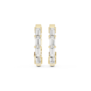 Pendientes de aro al por mayor, joyería para mujer, pendientes de plata de ley 925, redondos geométricos - Product Image 5