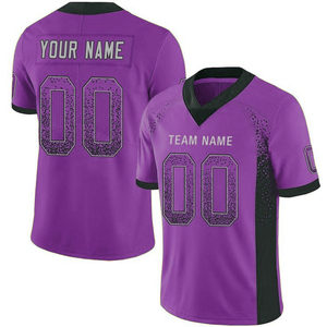 Maillots de football respirants à manches courtes imprimés personnalisés commandes en gros de vêtements de football - Product Image 6