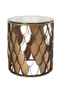 Mesa de centro de metal única Mesa de centro/café de aluminio de moda moderna Mesa de centro de jardín y estudio - Product Image 6