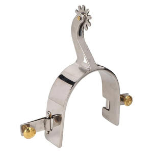 Espuelas de Hípica de Alta Calidad para Botas Vaqueras de Acero Inoxidable, Se Acepta Personalización, Productos Equinos - Product Image 5
