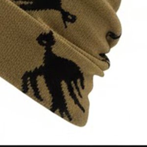Gorros de Hombre de Alta Venta, Gorro de Invierno Estilo Highstreet, 100% Acrílico, Transpirable, Impermeable, Cómodo, Tejido Jacquard - Product Image 6